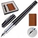 Набір Parker Urban 17 Premium Ebony Metal CT FP M: пір'яна ручка і записник 32 012b18
