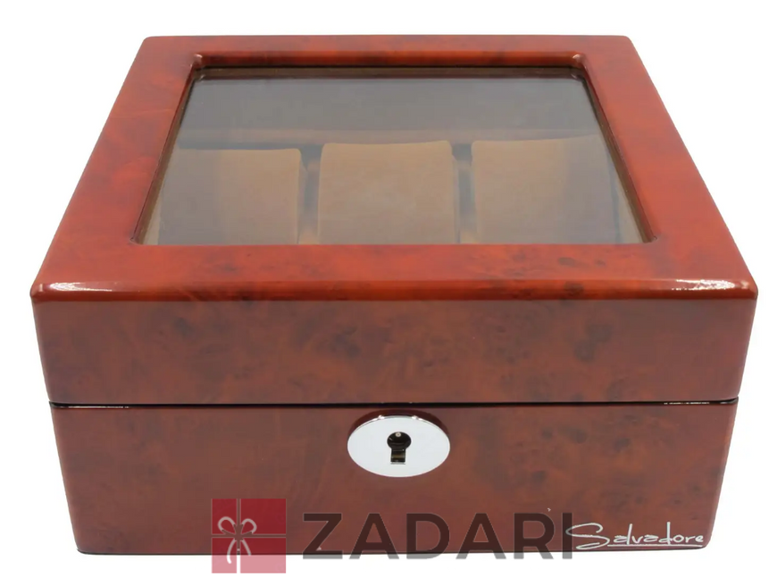 Шкатулка для хранения 6 часов Salvadore 802-6DBK