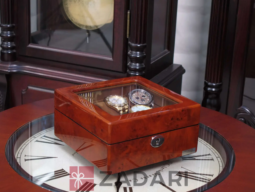 Шкатулка для хранения 6 часов Salvadore 802-6DBK