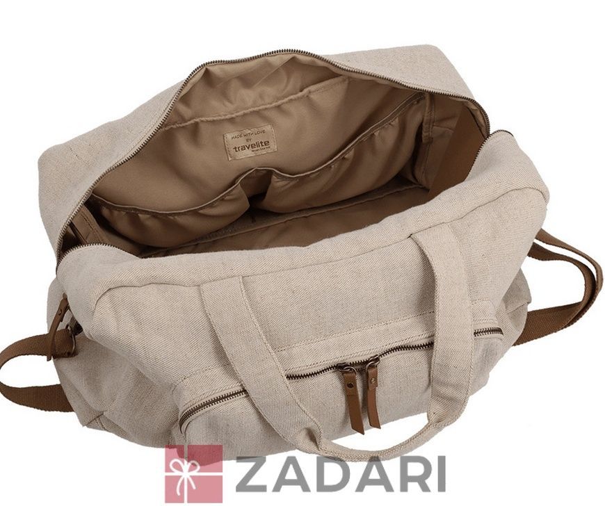 Дорожная сумка Travelite Hempline Beige TL000585-40