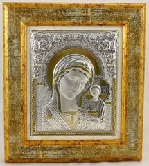 Икона Казанская в деревянной рамке 3042