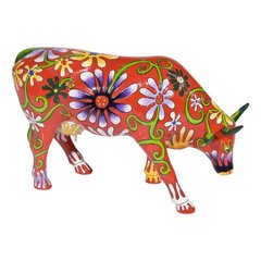 Коллекционная статуэтка корова "Flower Cow"