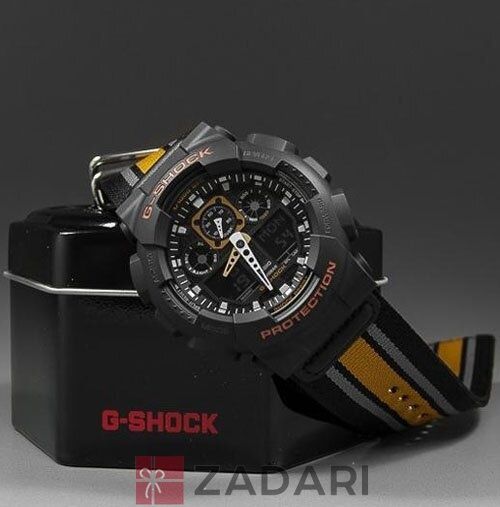 Чоловічі годинники Casio G-Shock GA-100MC-1A4ER