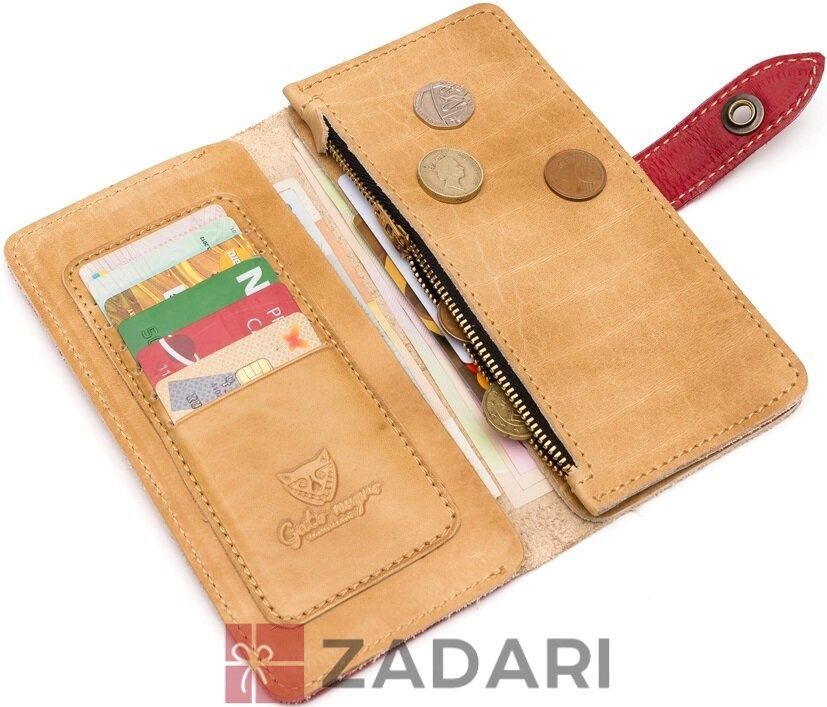 Кошелек Gato Negro Retro Red|Ivory GN235