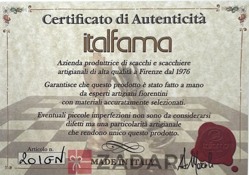Шахматы Italfama 70M+201GN
