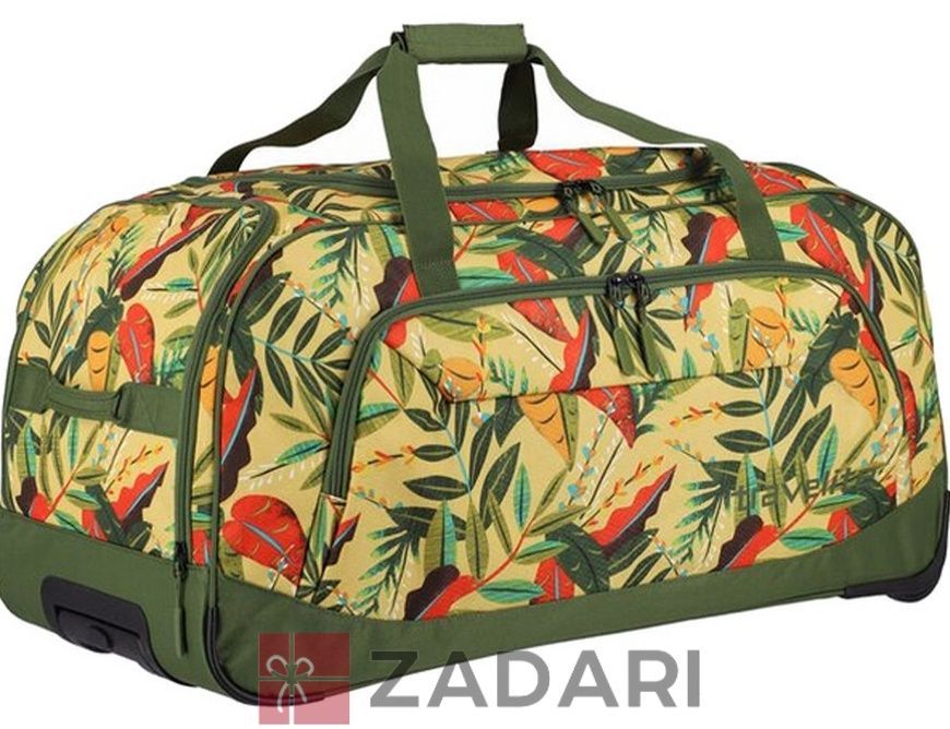 Дорожная сумка на колесах Travelite Kick Off 69 Jungle XL Очень Большой TL006911-97