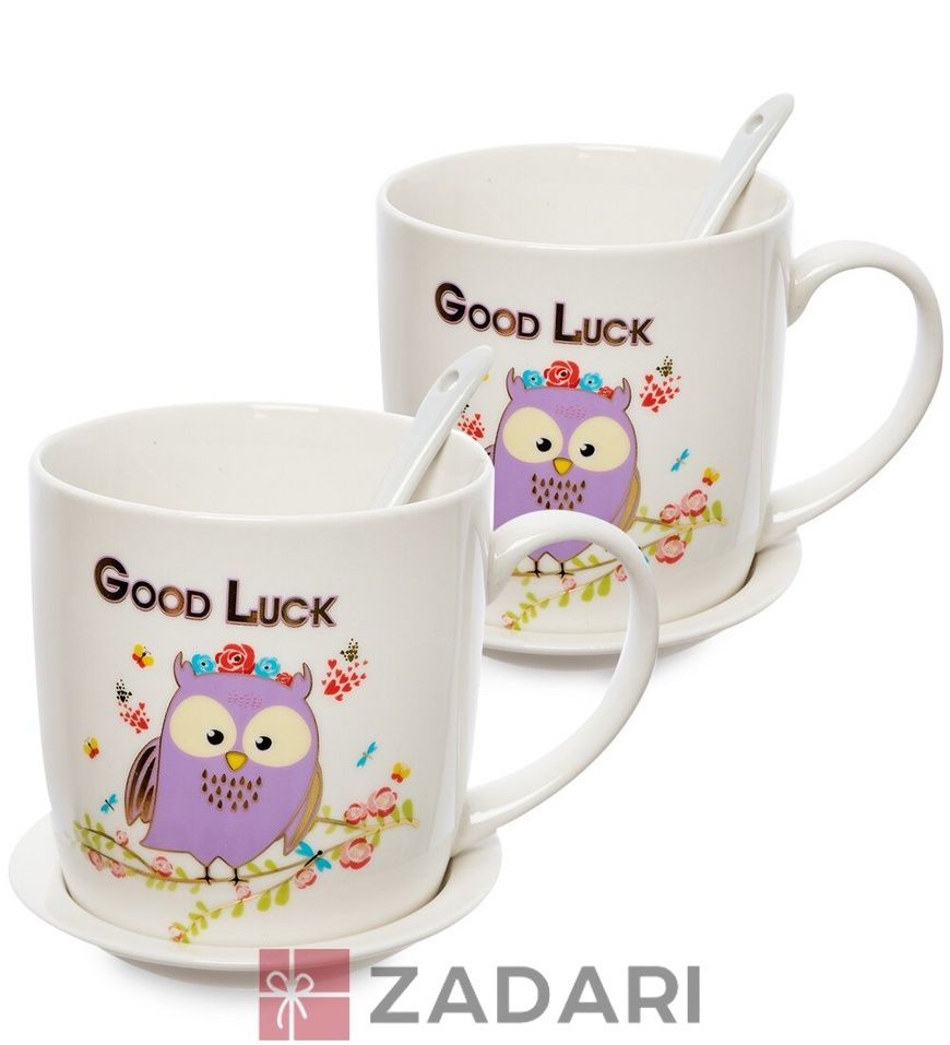 MUG-219 Н-р из 2-х кружек в подарочной коробке в асс. - Вариант A