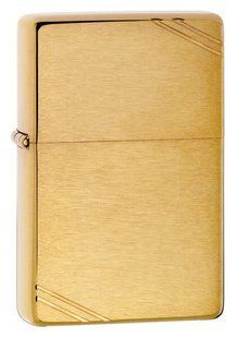 Зажигалка Zippo Vintage Brushed Brass 240