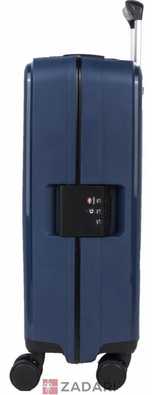 Чемодан на 4 колесах Travelite TERMINAL/Navy S Маленький синий TL076047-20