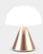 Мини светодиодная лампа Lexon MINA, 8,3 х 7,7 см, золотистый 7907