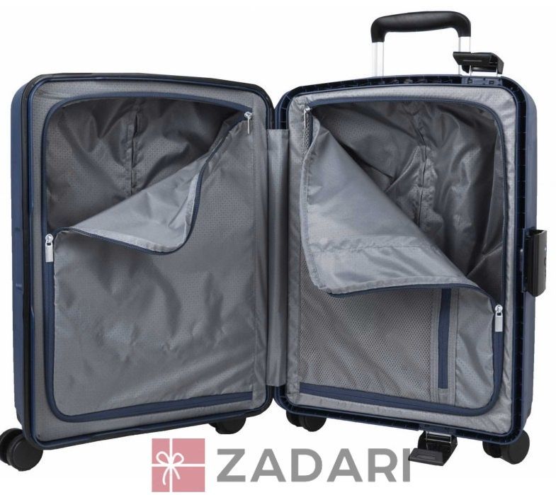 Чемодан на 4 колесах Travelite TERMINAL/Navy S Маленький синий TL076047-20