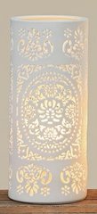 Светильник ночник Шари белая керамика h20см 4259200
