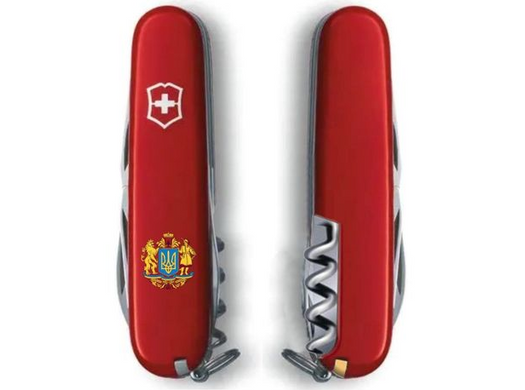 Складной нож Victorinox Climber UKRAINE Vx13703_T0400u (1.3703_T0400u)