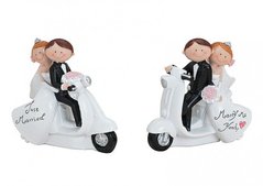 Фигурка "Figurine bridel pair on scooter pole"