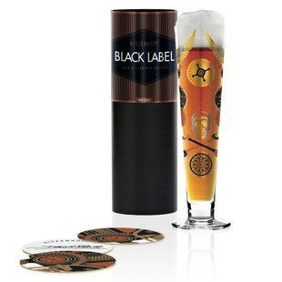 Пивной бокал Black Label от Debora Jedwab