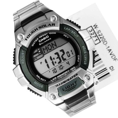 Мужские часы Casio Standard Digital W-S220D-1AVEF