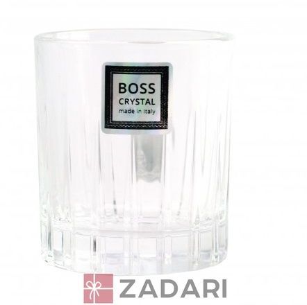 Набір для горілки Boss Crystal "Гармонія" графин, 6 чарок BCR7