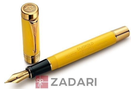 Перьевая ручка Parker Duofold Mandarin Yellow GT Limited Edition 97 710M