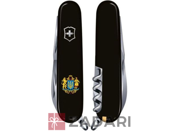 Складний ніж Victorinox Huntsman UKRAINE Vx13713.3_T0400u (1.3713.3_T0400u)
