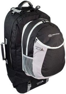Рюкзак туристичний Highlander Explorer Ruckcase 80 + 20 Black