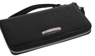 Борсетки-гаманець 1502 Black croco