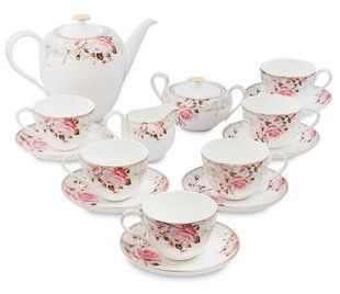 Чайный сервиз 15 пр. на 6 перс.JK-202