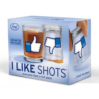 Набор стаканов "I Like Shots" (2 шт)
