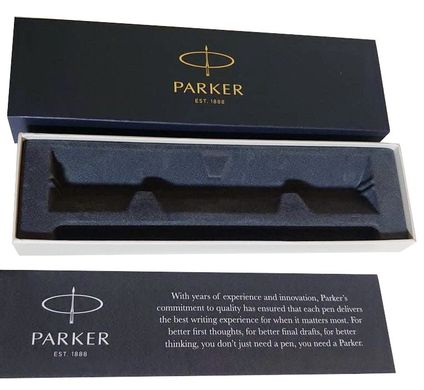 Шариковая ручка Parker JOTTER 17 SS GT BP Трезубец желто-синий 16 032_R5