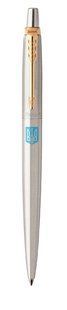 Шариковая ручка Parker JOTTER 17 SS GT BP Трезубец желто-синий 16 032_R5