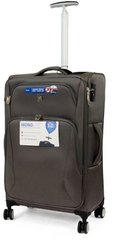 Чемодан IT Luggage SATIN/Dark Grey M Средний серый IT12-2225-08-M-S755