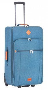 Чемодан TravelZ Hipster (M) Jeans Blue 927283