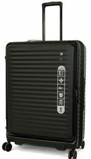 Чемодан Echolac CELESTRA/Black L Большой EcPC183-401-01