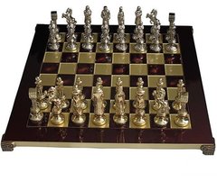 Элитные шахматы Manopoulos "Ренессанс-Рыцари" S9RED
