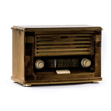 Ретро радио «Малыш» FM-радио, бамбуковый корпус