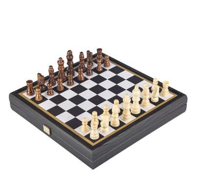 Шахматы + нарды + Шашки 5 в 1 Manopoulos  CBLS34BLA