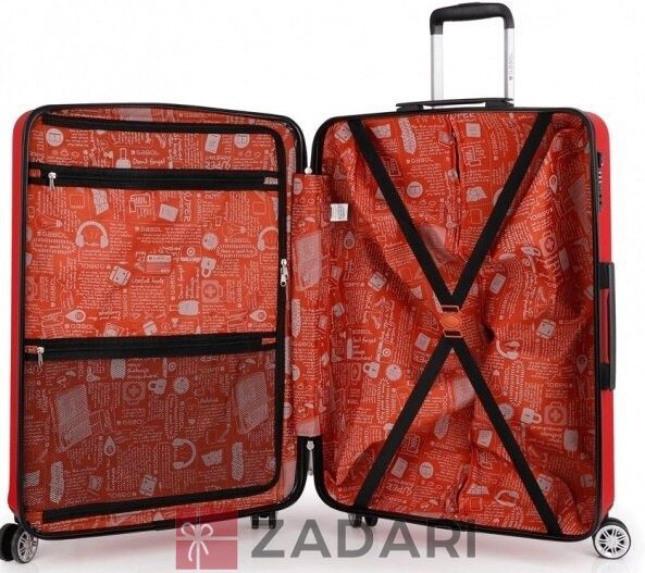 Чемодан великий Gabol Mondrian (L) Red 926600