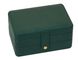Скринька для зберігання прикрас, кейс для біжутерії, органайзер для коштовностей, 17 Х 12 Х 8 СМ зелена ZX-0092GREEN