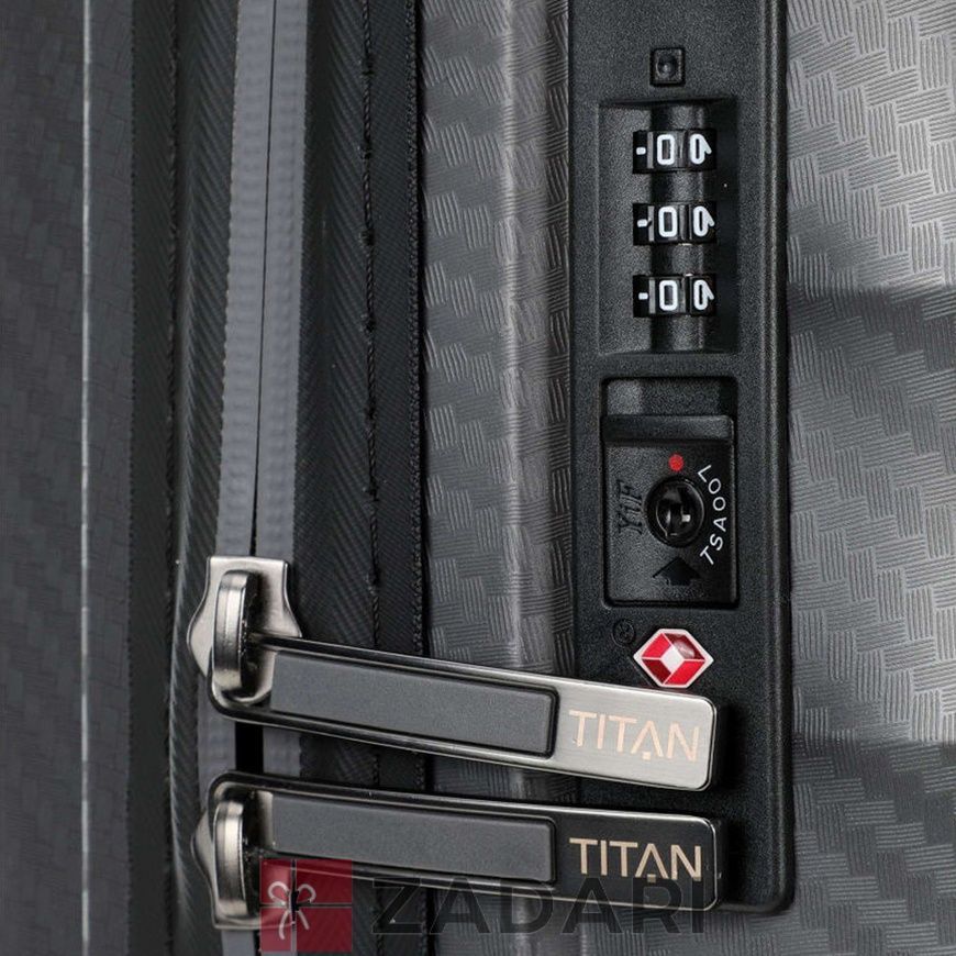 Чемодан на 4 колесах Titan HIGHLIGHT/Anthracite M Средний Ti842405-04