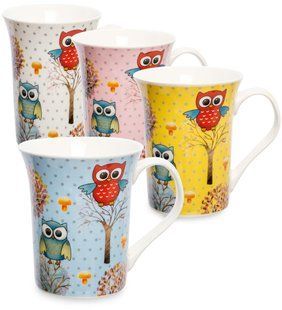 MUG-177 Красивая кружка HOT DRINKS на подарок в асс.