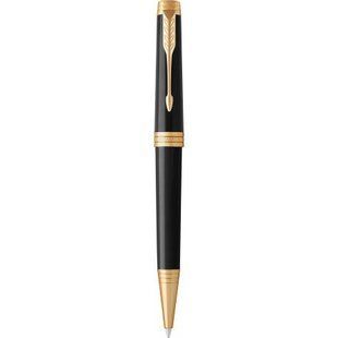 Ручка шариковая Parker PREMIER 17 Black Lacquer GT BP 80 032