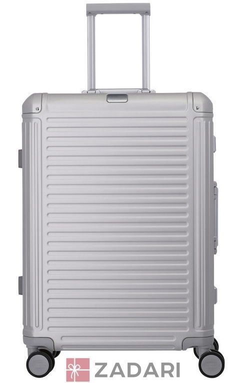 Чемодан на 4 колесах Travelite NEXT/Silver M Средний серебристый TL079948-56