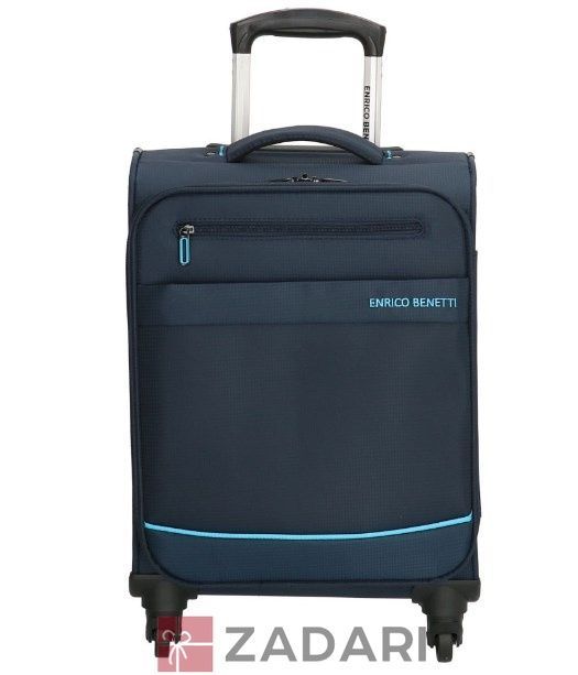 Валіза Enrico Benetti Nashville Navy S Маленький синій Eb39043 002-50