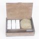 Набор камней 20*20 мм 9 шт. для охлаждения виски в подарочной коробке SoapStone-White-9.
