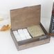 Набор камней 20*20 мм 9 шт. для охлаждения виски в подарочной коробке SoapStone-White-9.