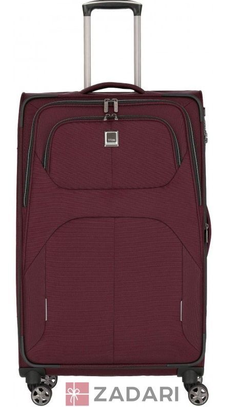 Валіза на 4 колесах Titan NONSTOP/Merlot L Великий червоний Ti382404-70
