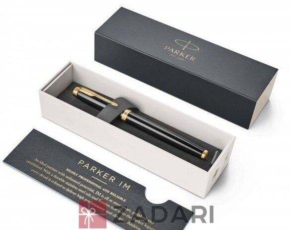 Ручка-роллер Parker IM 17 Black GT RB 22 022
