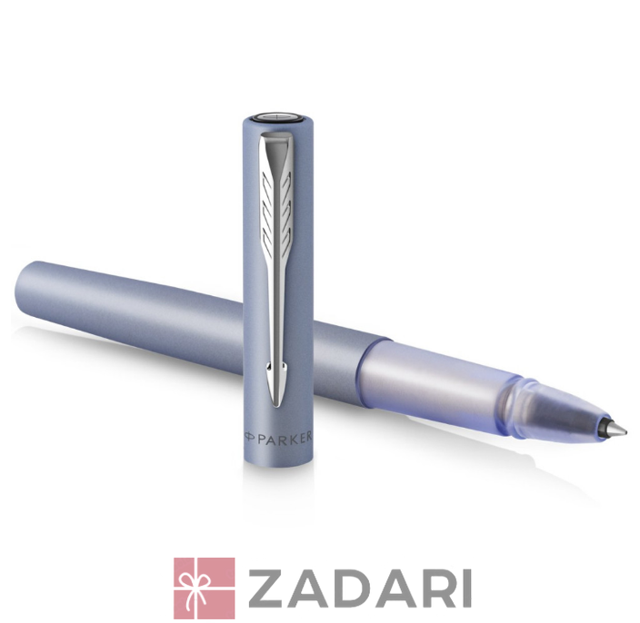 Ручка ролер Parker VECTOR 17 XL Metallic Silver Blue CT RB 06122