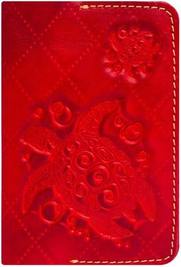 Обложка на паспорт Gato Negro Turtle-X Red GN250