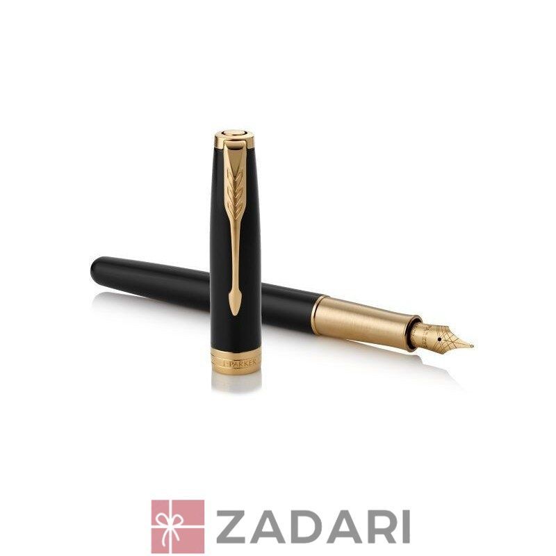 Перьевая ручка Parker SONNET 17 Black Lacquer GT FP F 86 011