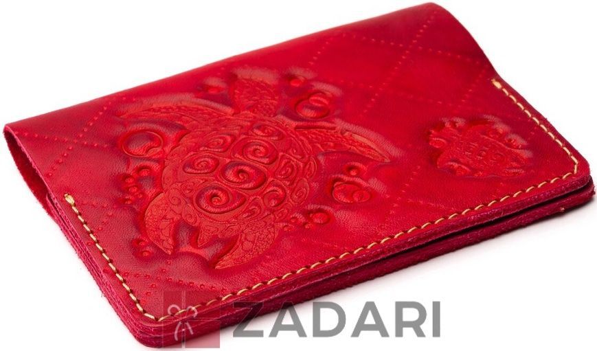 Обложка на паспорт Gato Negro Turtle-X Red GN250